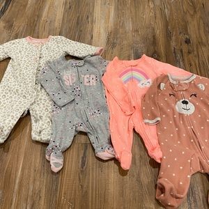 Girl Newborn Sleepers